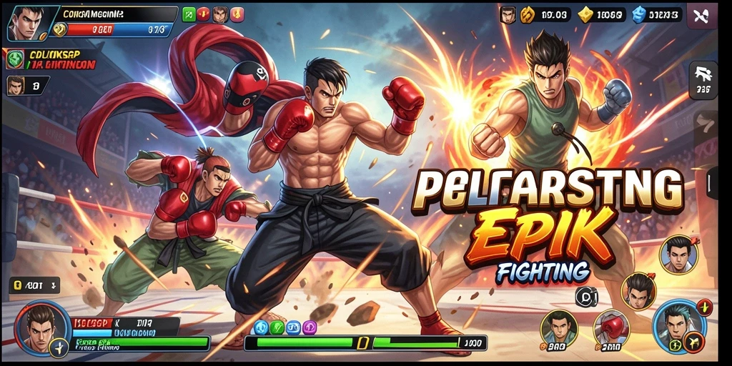 Tampilan seru dari pertarungan epic dalam COLOKSGP.