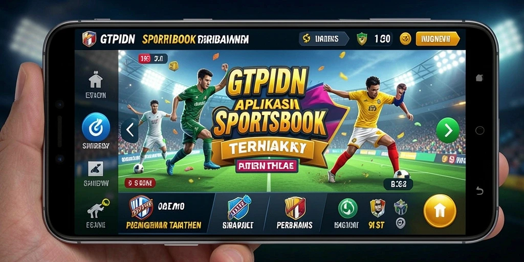 Tampilan gameplay GTPIDN dengan berbagai pilihan taruhan olahraga.