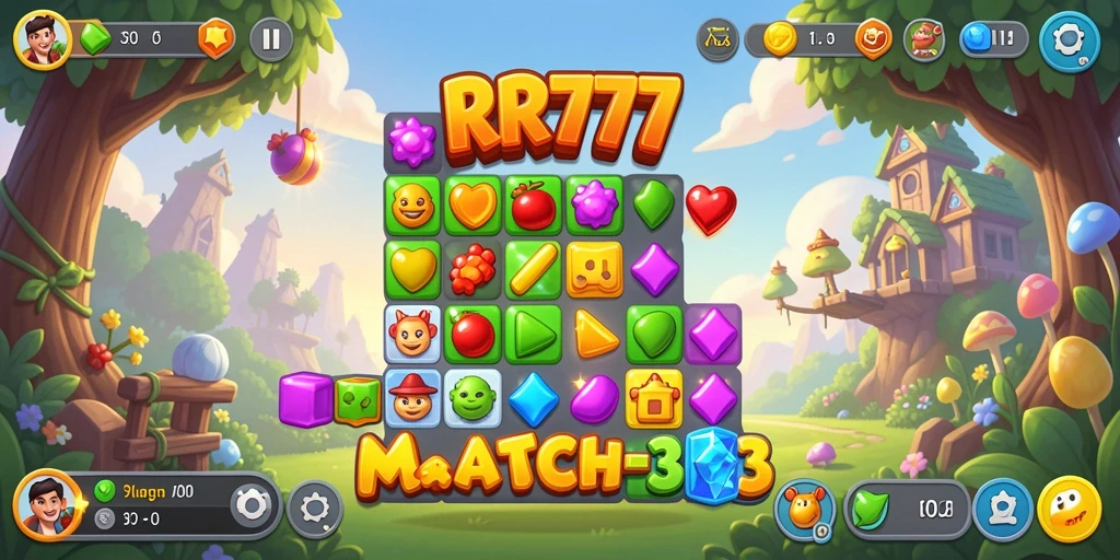 Tampilan menarik dari gameplay menantang di RR777.